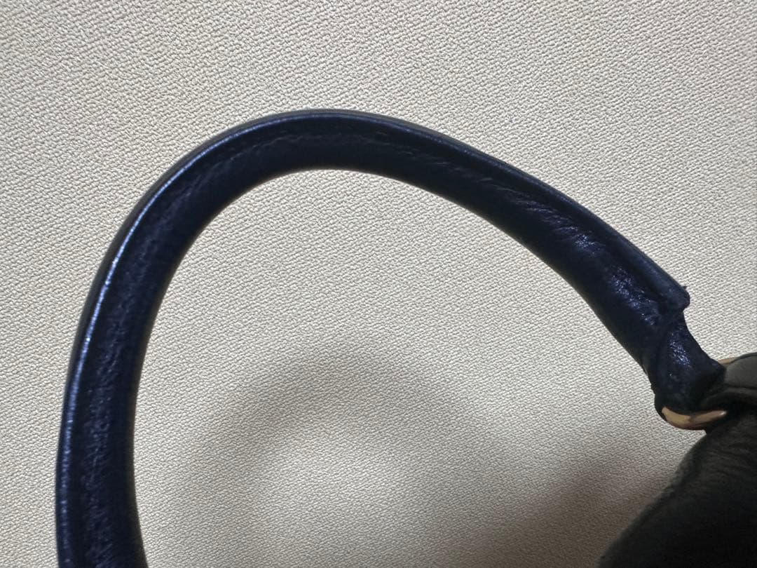 【美品】IL PISCONTE 黒 レザー ハンドバッグ(本革)