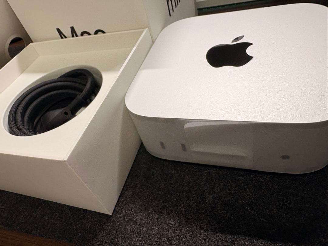 Macデスクトップ Apple Mac mini 2024 M4 24GB 512GB