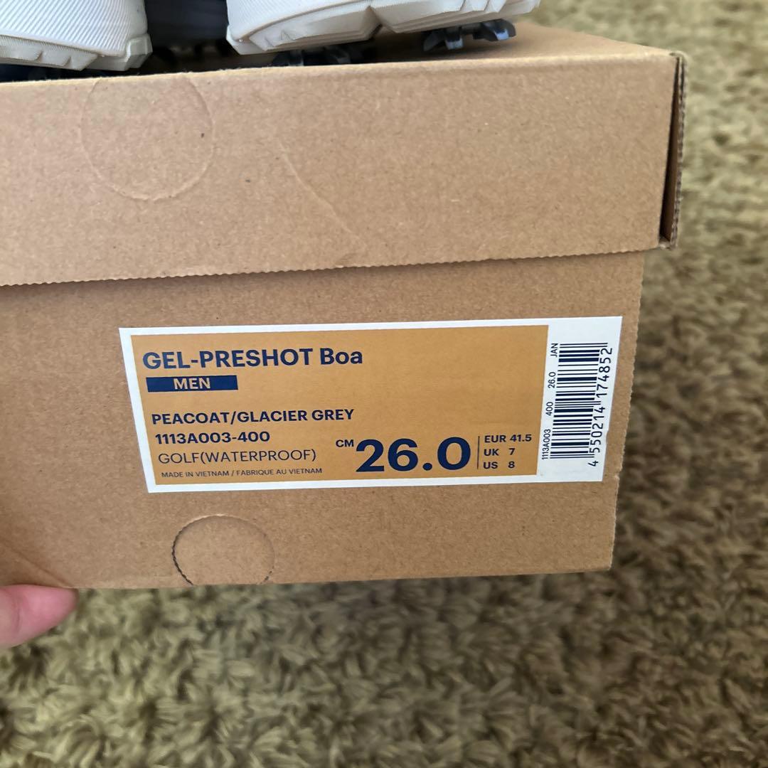 シューズ(男性用) ASICS GEL-PRESHOT BOA 26.0cm