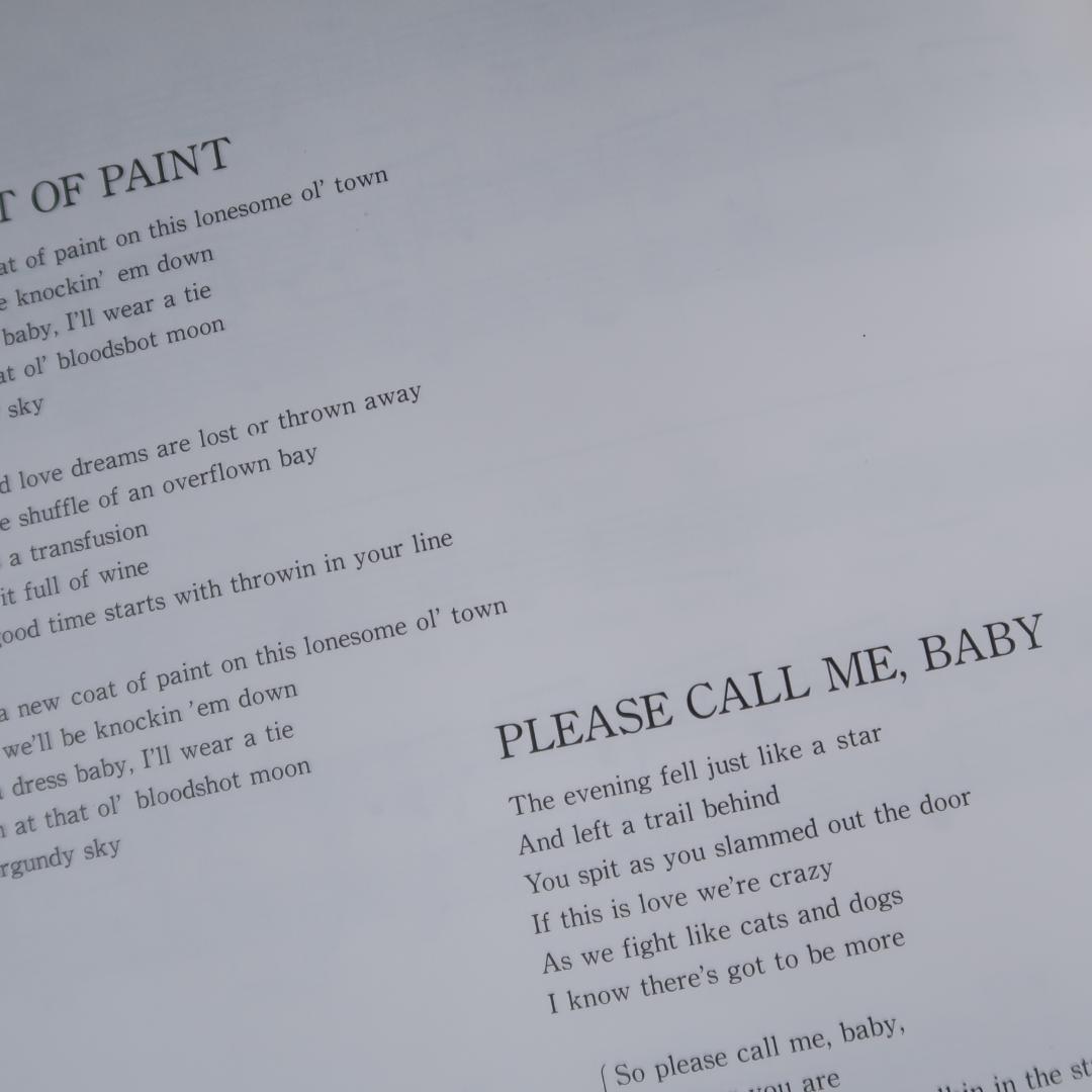 セール！　希少！　ピアノ曲集 ピアノ弾き語り　TOM WAITS トム・ウェイツ