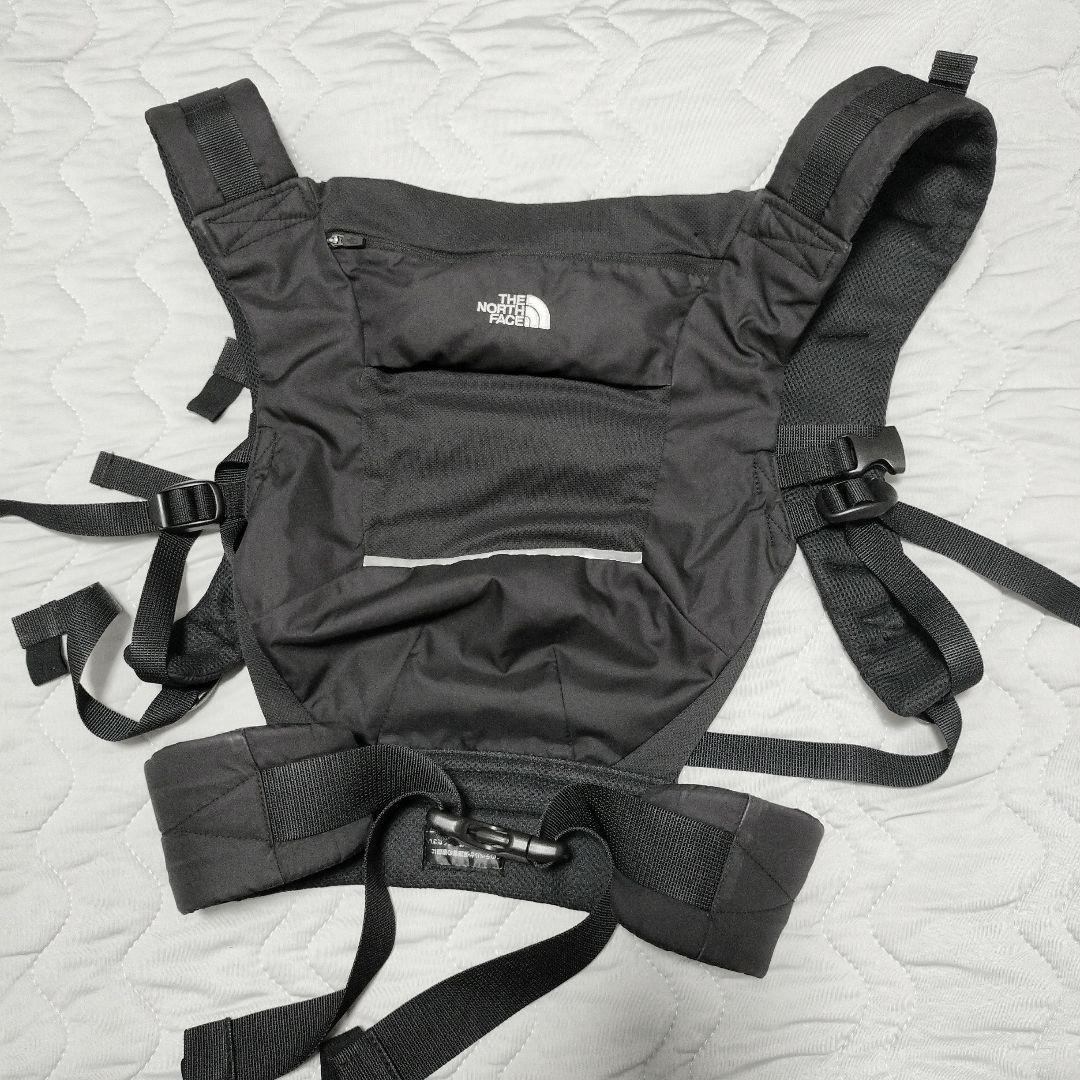 ノースフェイス 抱っこ紐 ブラック ベビーキャリアー 保存袋あり
