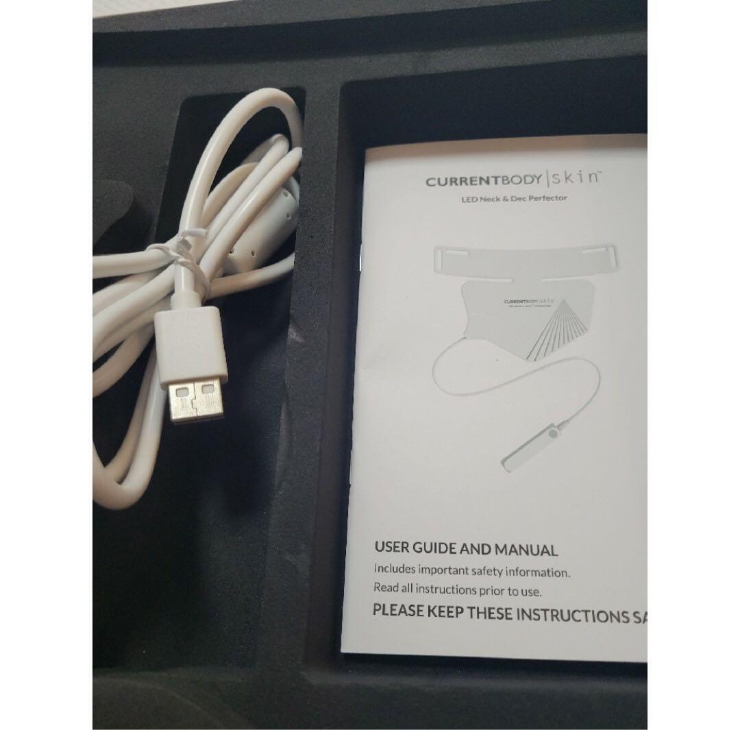 CurrentBody skinネック＆デック パーフェクター LED美顔器