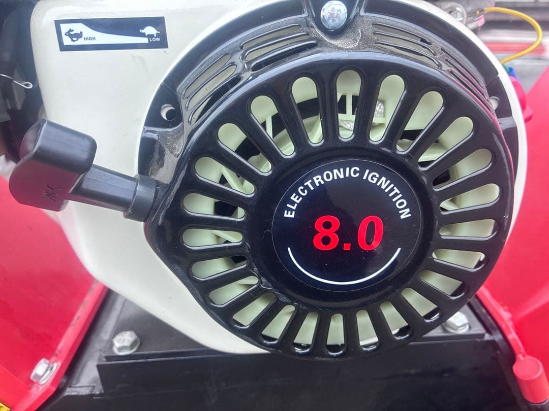 エンジン式 粉砕機 最大粉砕径60mm ウッドチッパー 8.0馬力 ガソリン