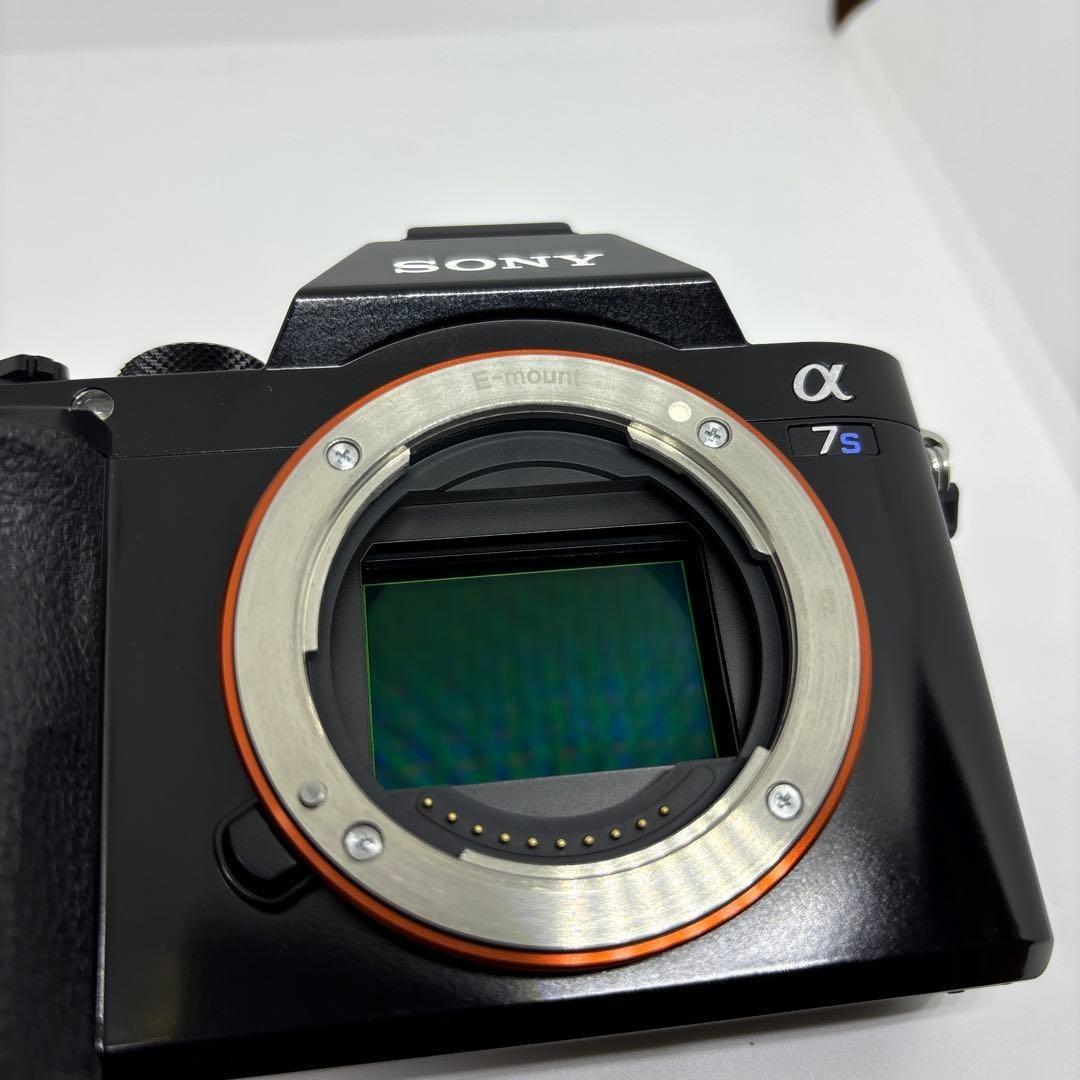 α7S 美品 3,998回 バッテリー3個 SONY ILCE-7S ボディ