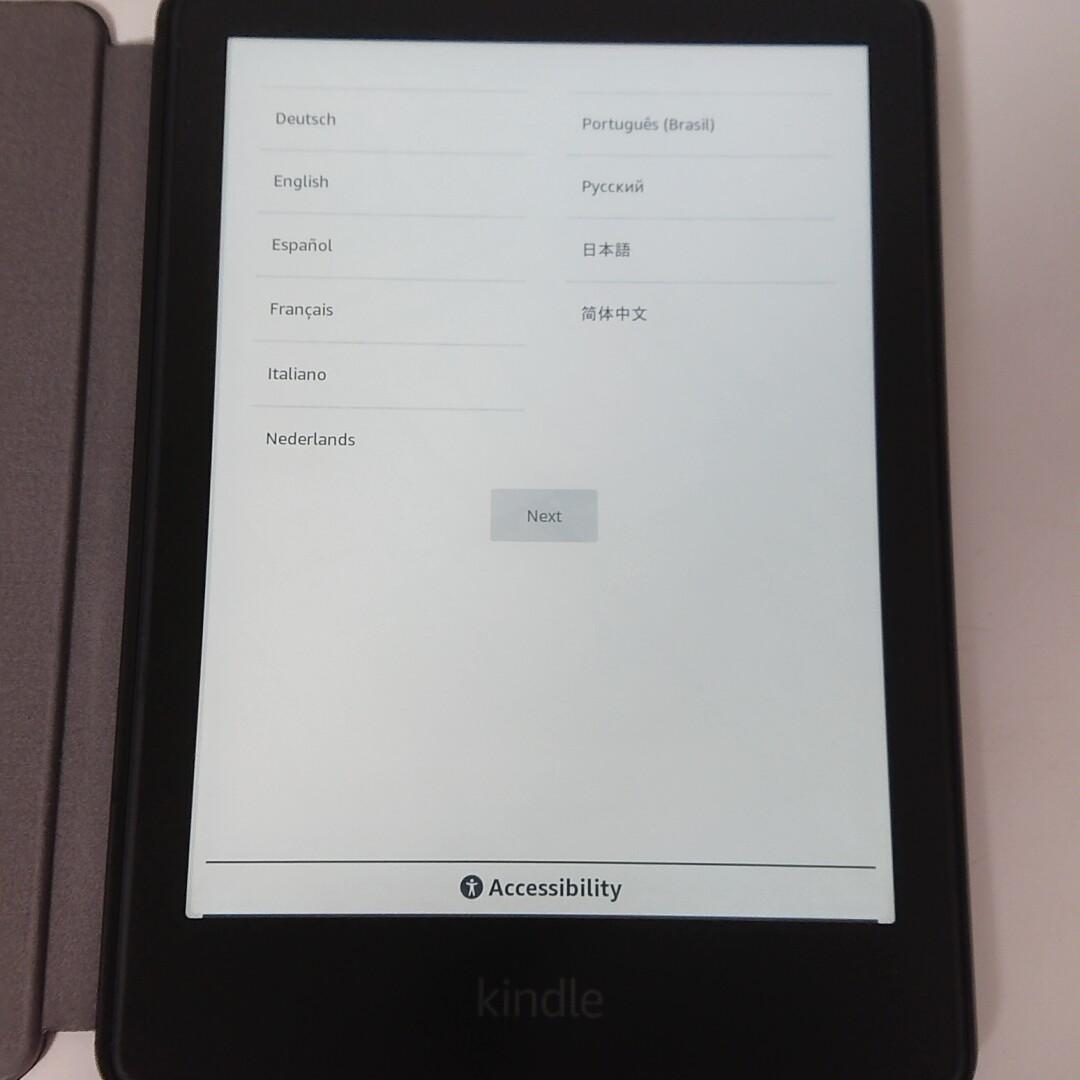 R511　Kindle Paperwhite 11世代 16GB 純正カバー付き