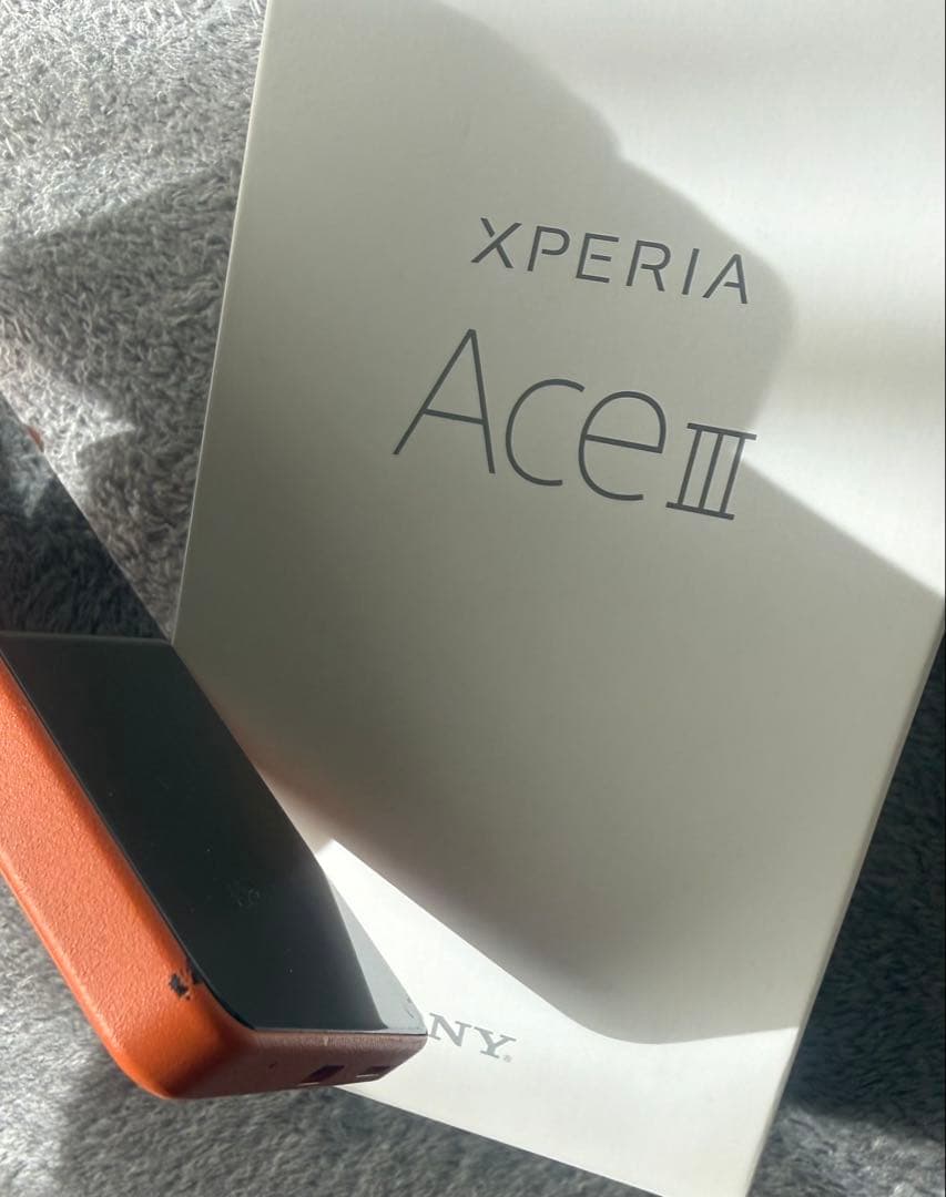 SONY Xperia AceⅢ A203SO オレンジ中古