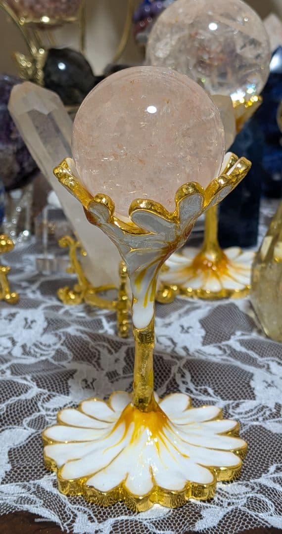 セール☆ピンクアゼツライト☆アゼツライト☆高品質☆台座つき☆希少☆