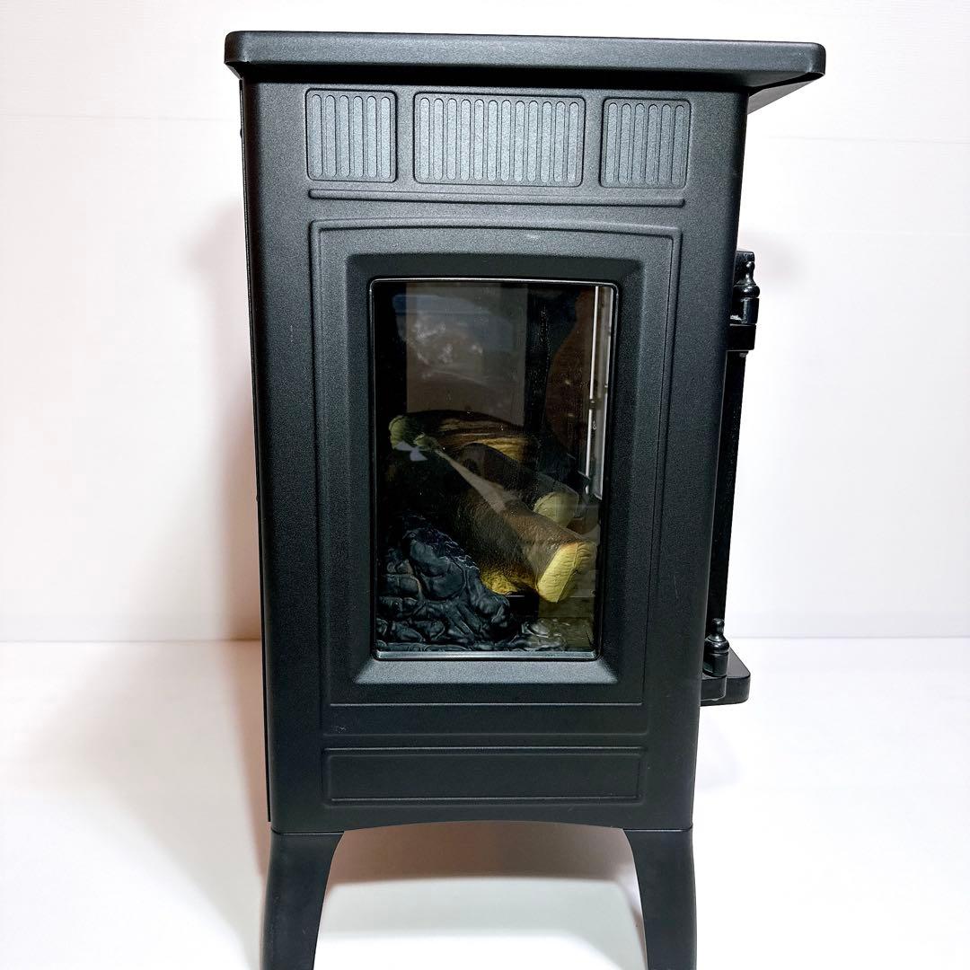 QVC 暖炉型ヒーター DFI-5010-01 速暖 デュラフレーム 送料無料