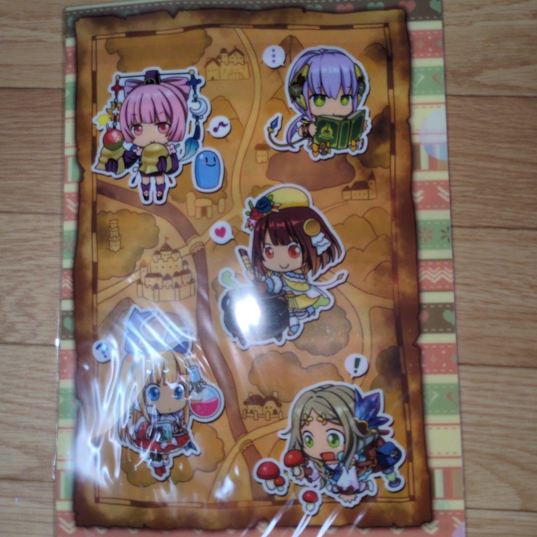 フィリスのアトリエ　特製等身大布ポスター　フィリス