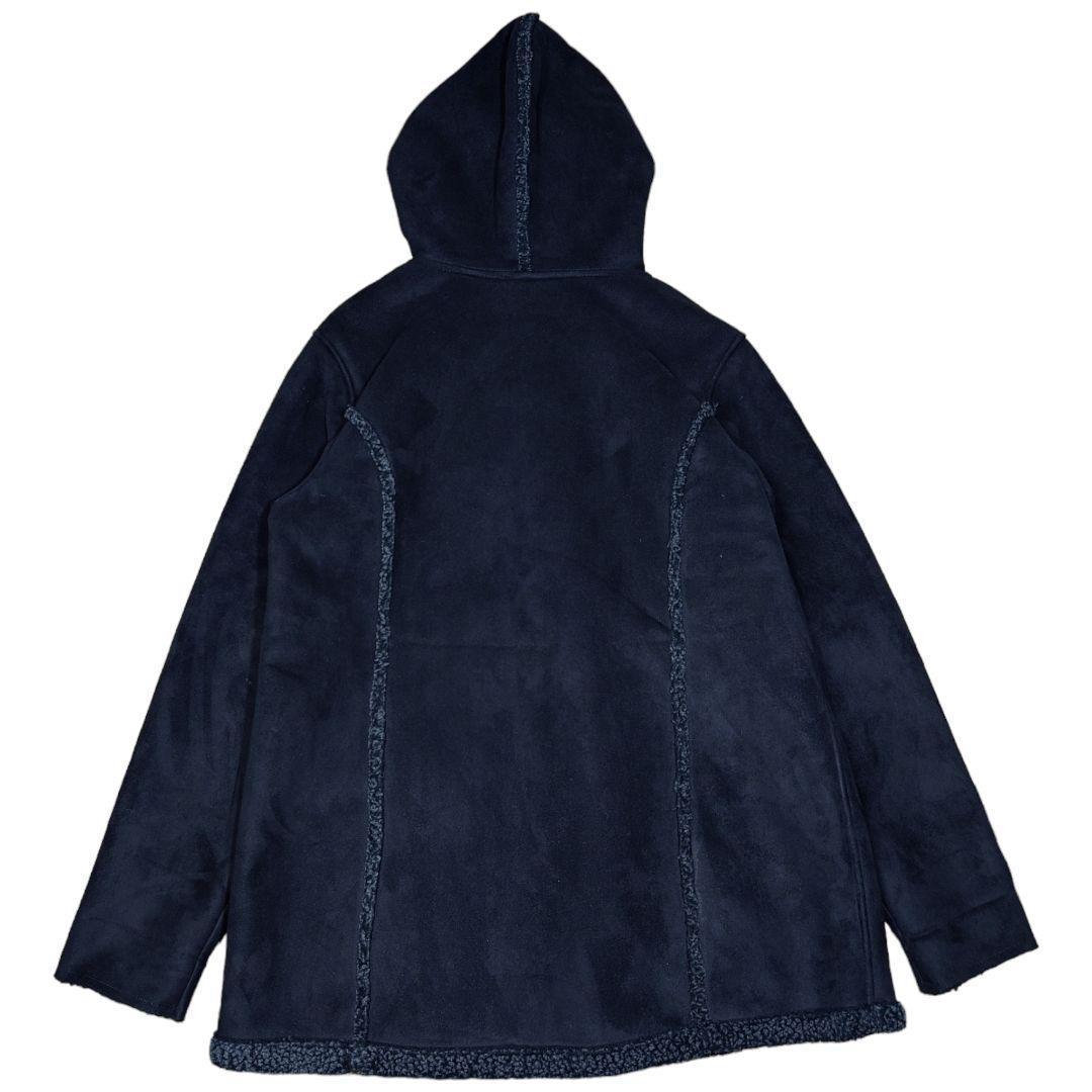 LLBean　フェイクムートン裏ボアダッフルコート　古着　エルエルビーン