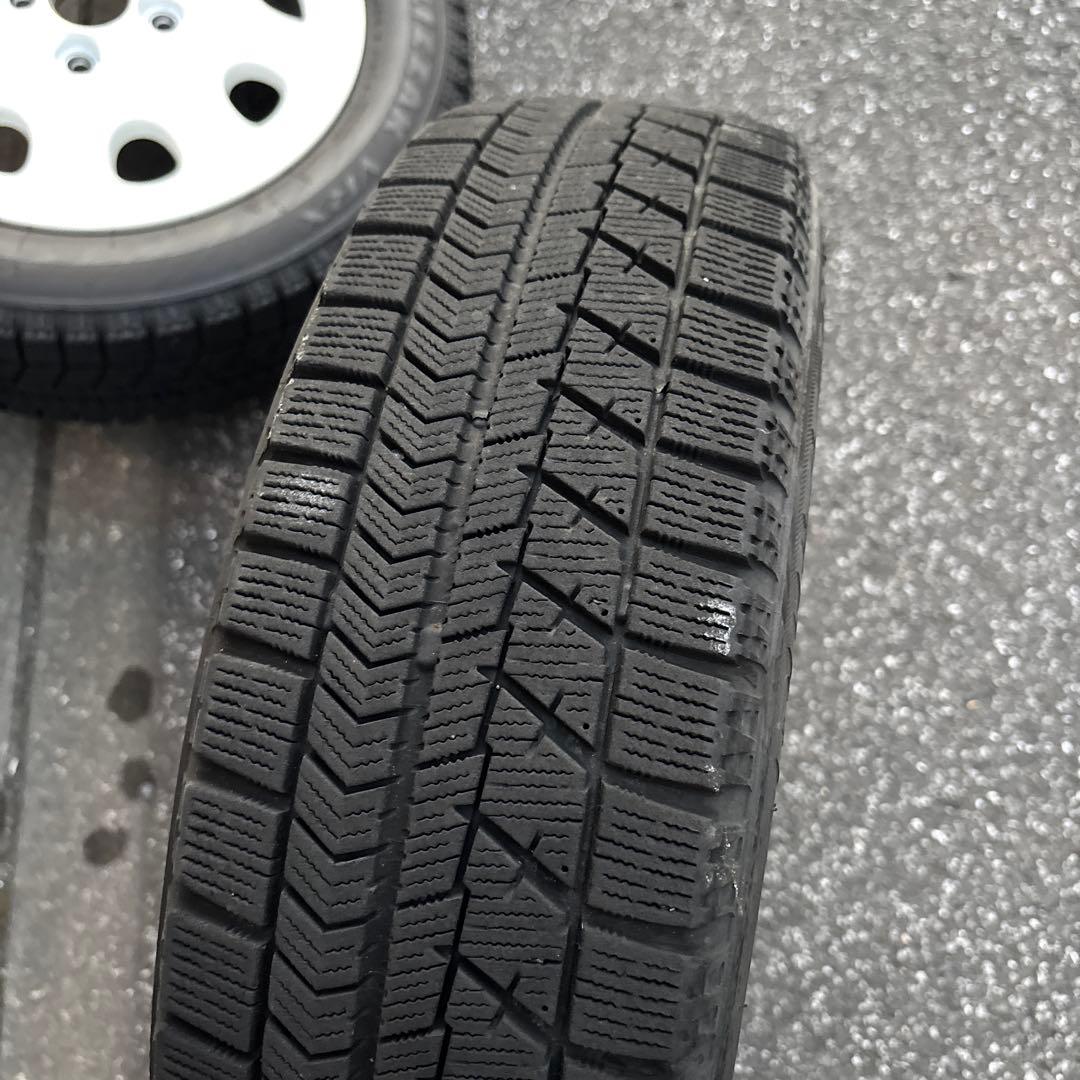 スタッドレスタイヤ ホイール ラパン 純正品 155/65R14 4本
