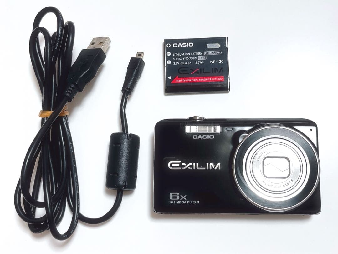 CASIO カシオ EXILIM EX-ZS20 デジタルカメラ　動作確認済み◎