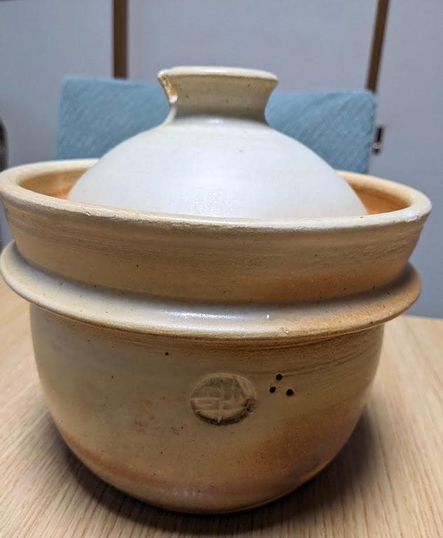 炊飯用土鍋　山の工房村製　羽釜