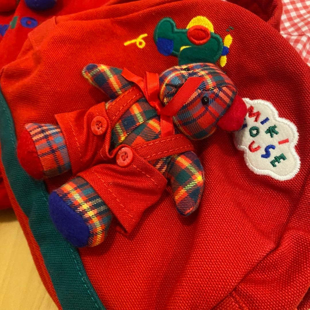 希少　ミキハウス　ブラウス　ダルマオール　立体クマロンパース　リュックまとめ売り