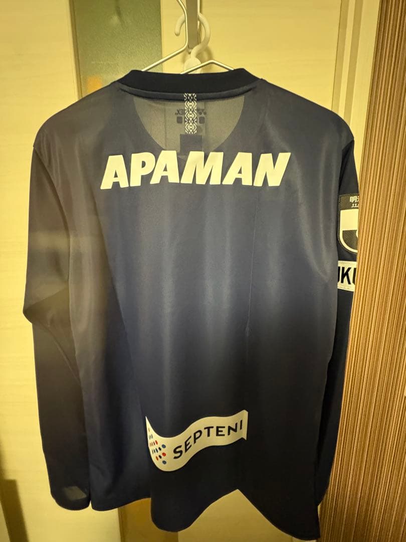 アビスパ福岡　長袖Lサイズ　選手着用モデル　 新品、未使用、未開封