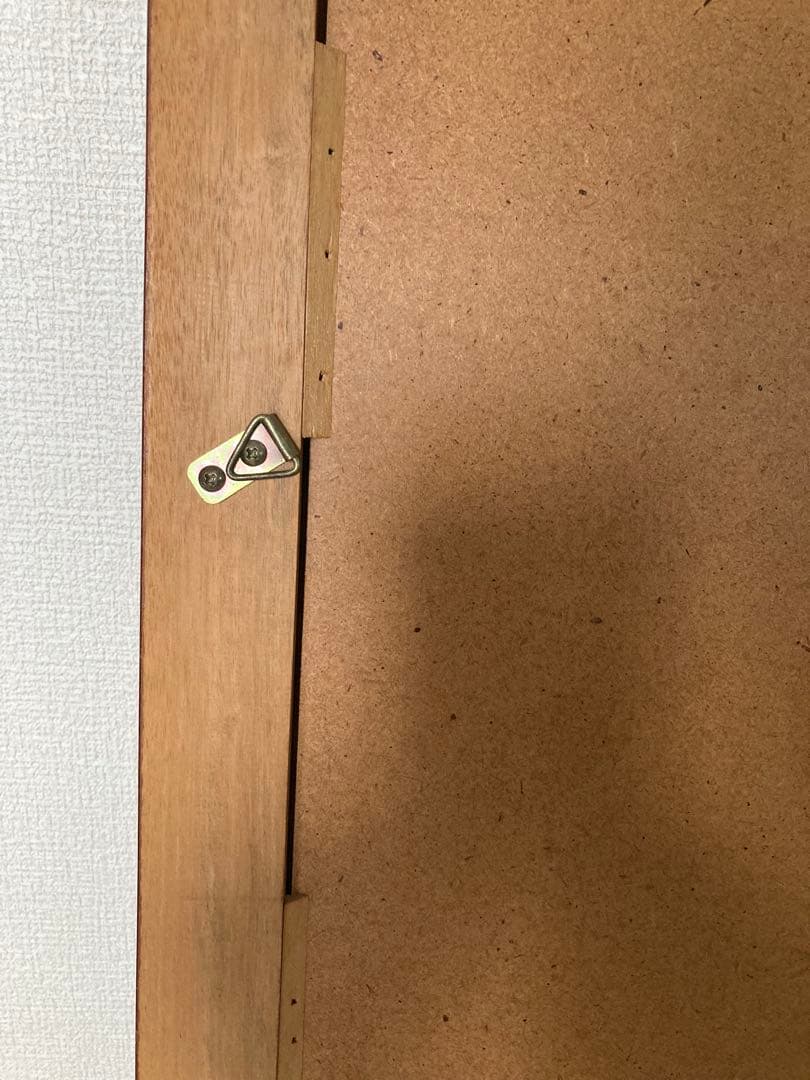 花柄デザイン 壁掛け鏡