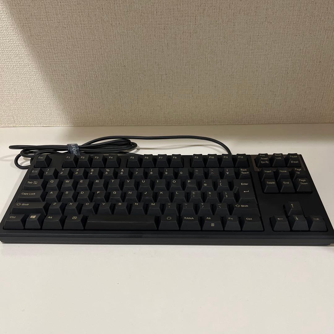 【美品】東プレ REALFORCE 静音 45g 日本語R2TLS-JP4-BK