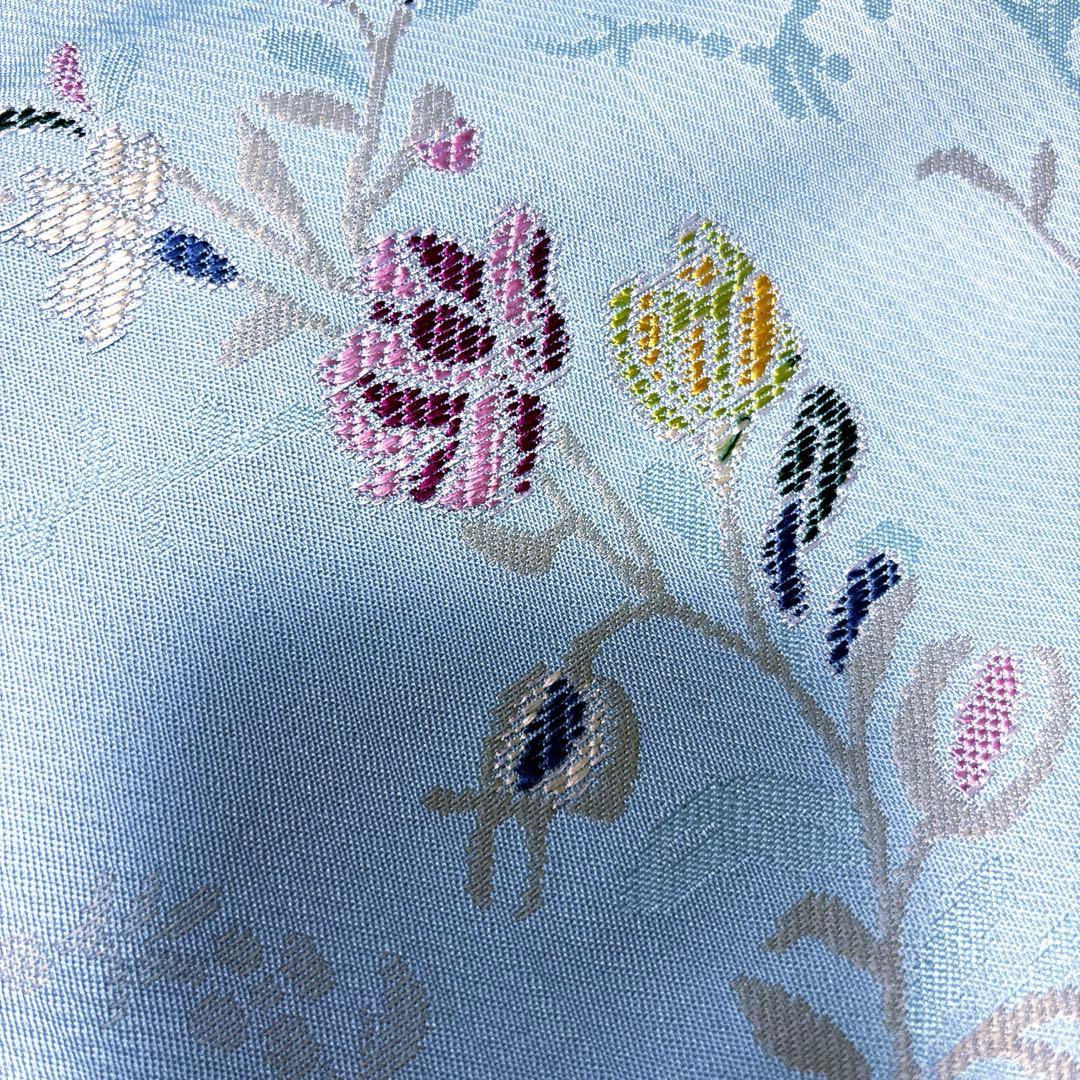 ゲリラ販売‼️最安値‼️早いもの勝ち‼️新品未仕立て品帯屋捨松9寸名古屋帯リヨン唐花文