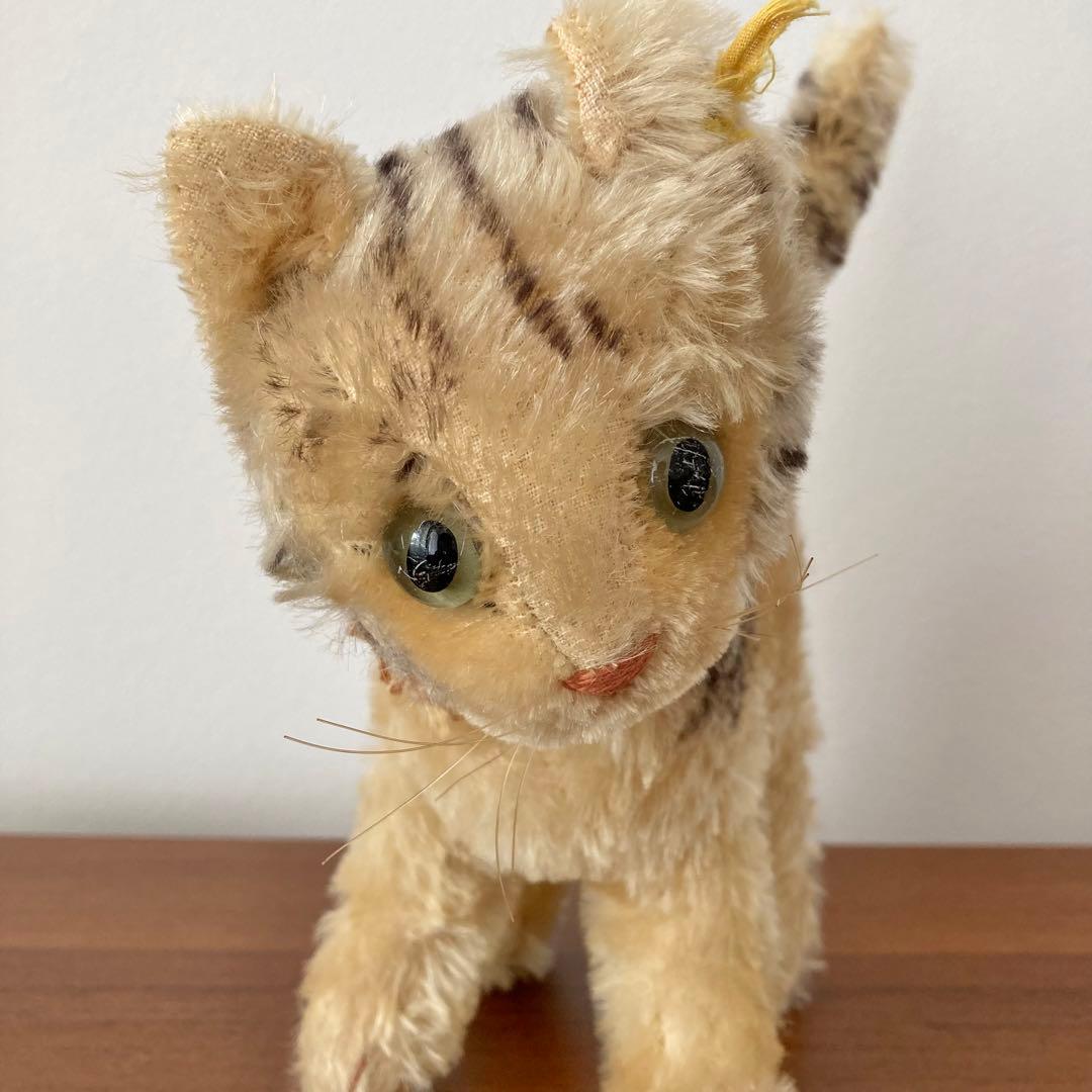 専用　トラ猫　オールドシュタイフ　シュタイフ　猫　ぬいぐるみ　ヴィンテージ