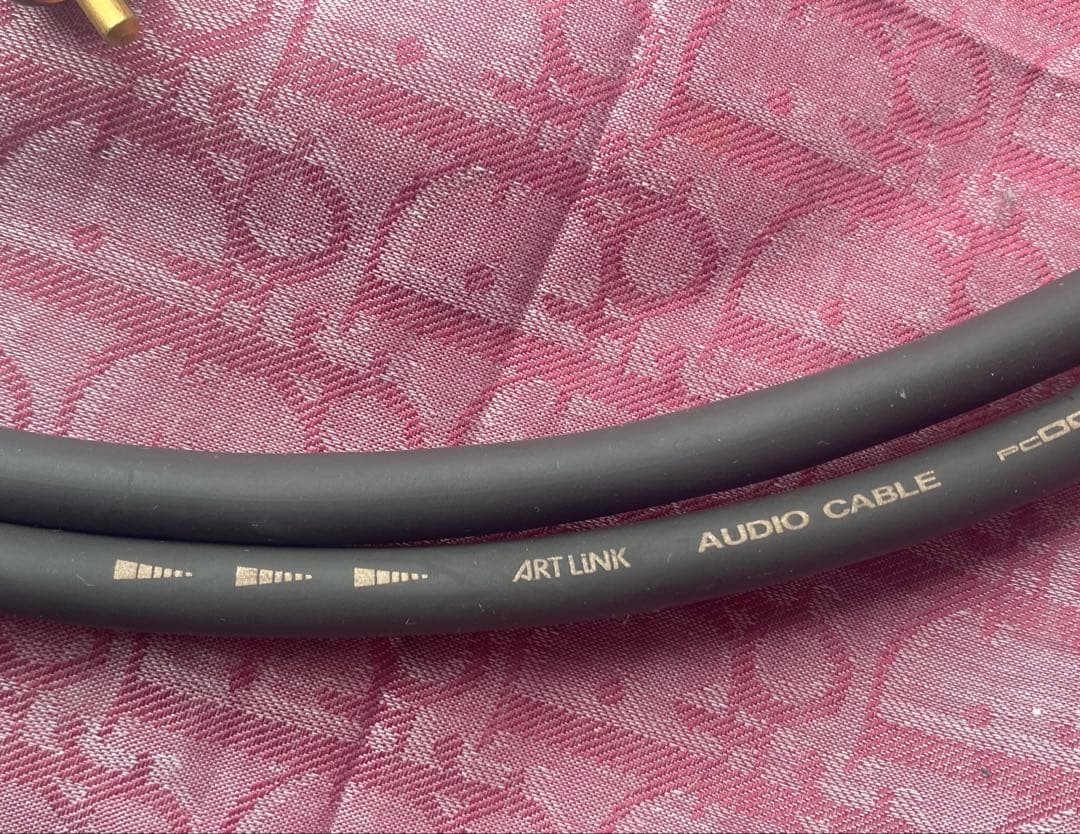 オーディオテクニカAT6A66/1mPCOCC+7Nペア RCAピンケーブル2本