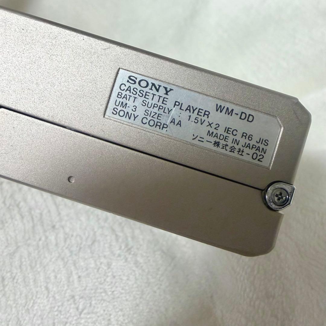 【希少】SONY WALKMAN DD WM-DD