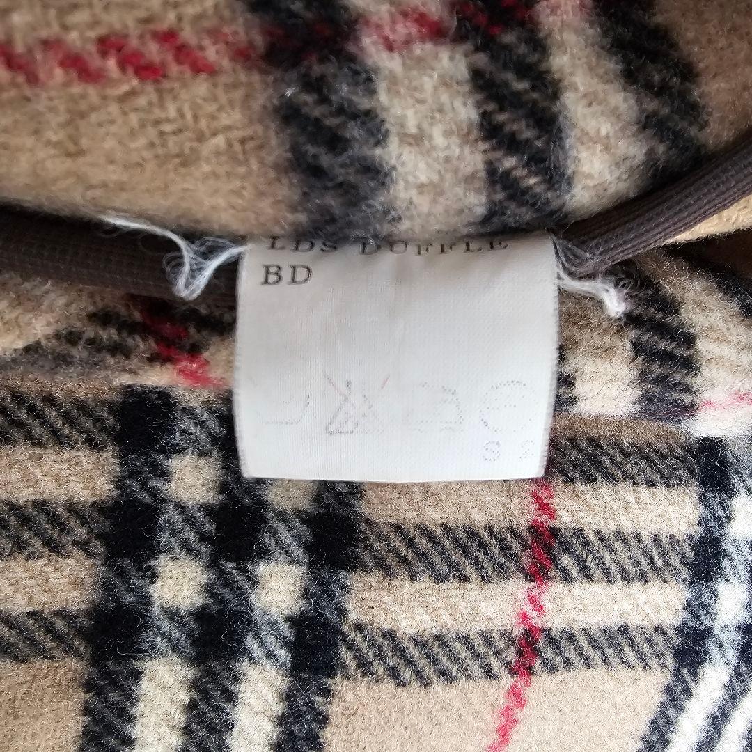 希少✨バーバリー ダッフルコート マルゼン ノバチェック トグル ブラック