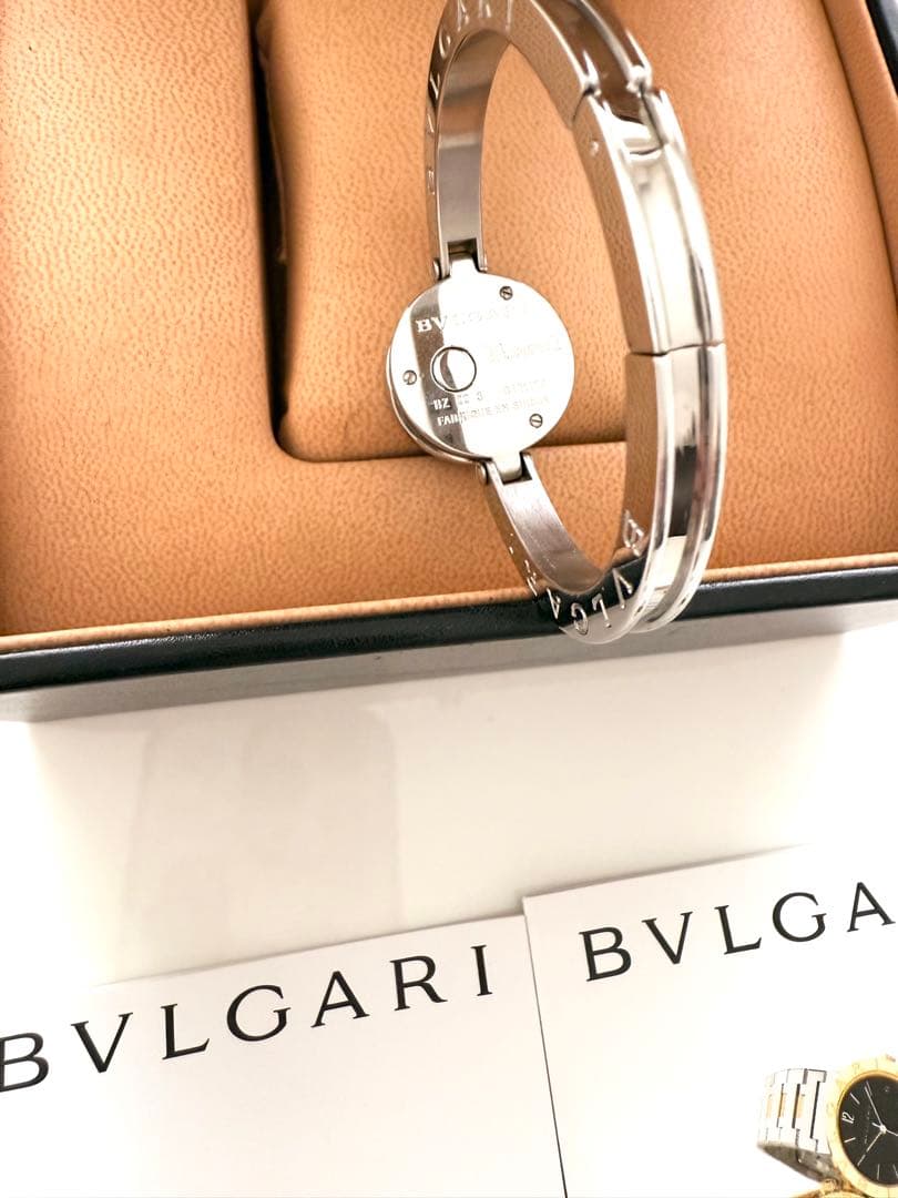 【保証書付/日本正規直営店購入】BVLGARI B.zero1 ブラックダイヤル