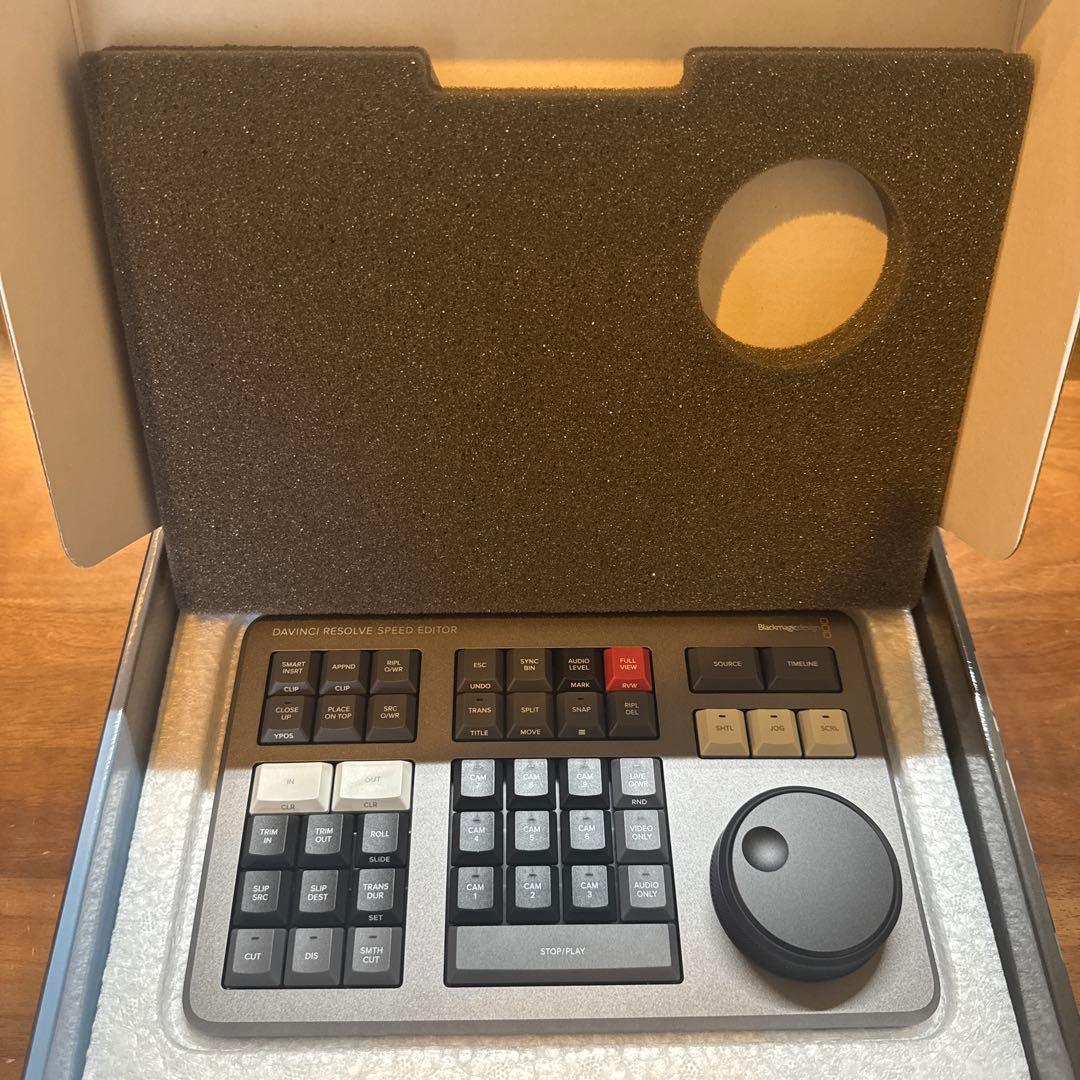 【新品未使用】DaVinci Resolve Speed Editor