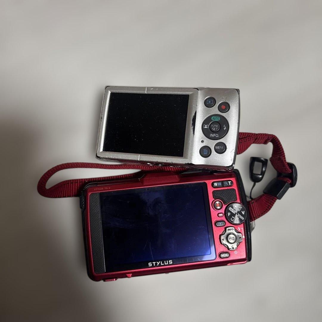 Olympus TG-2 & Canon IXY セット
