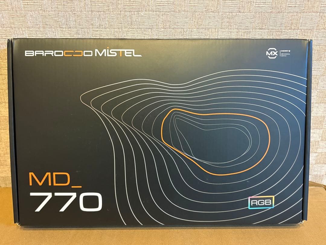 Mistel Barocco MD770 RGB 分離型キーボード 英語US配列