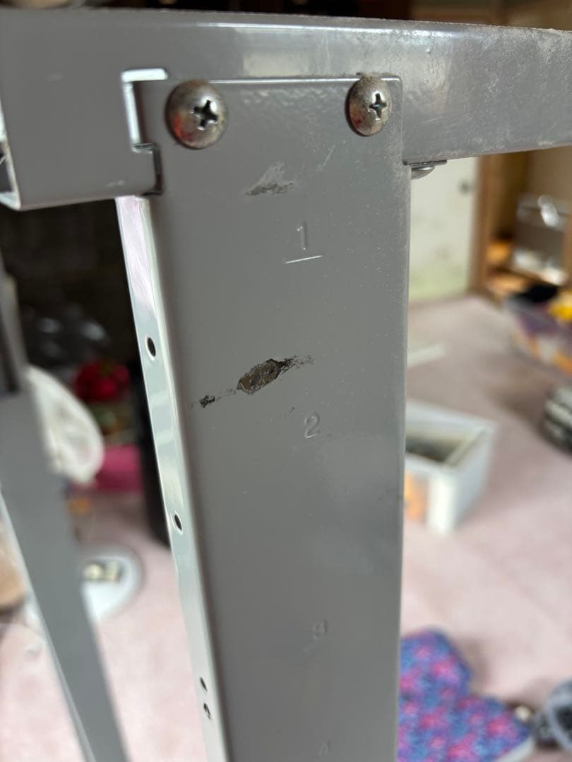 HITACHI DES-N76 のびのびスタンド　ネジ不足あり