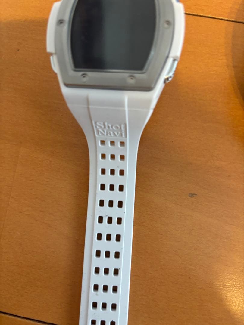 新品‼️shot navi crest II 白　距離計　腕時計