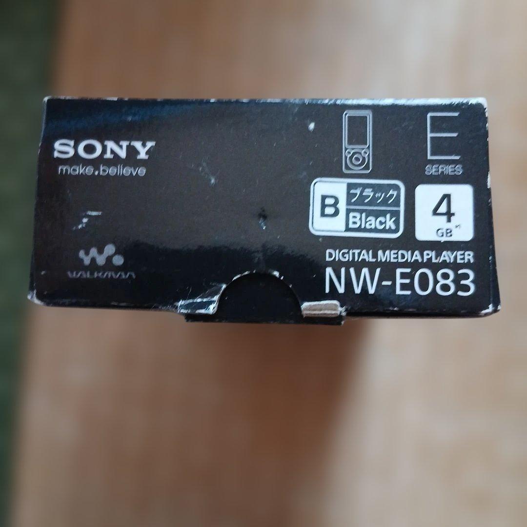SONY NW-E083 デジタルメディアプレーヤー 4GB ブラック