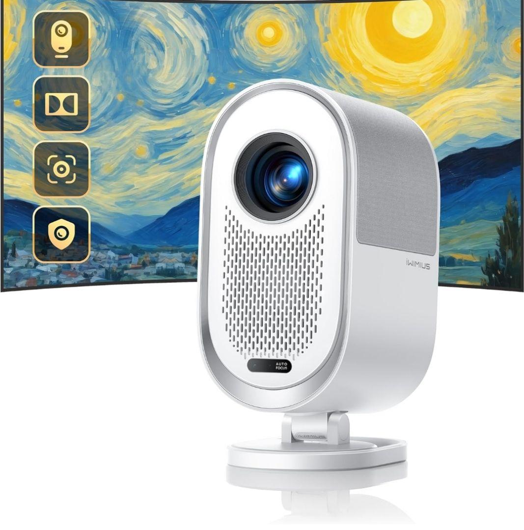 【新品同様】iWiMiUS K11 プロジェクター オートフォーカス 高音質