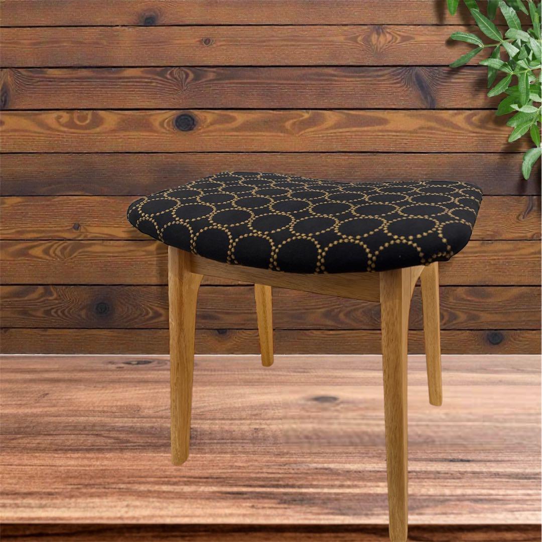 【北欧スタイル】mina perhonen / ミナペルホネン生地使用スツール