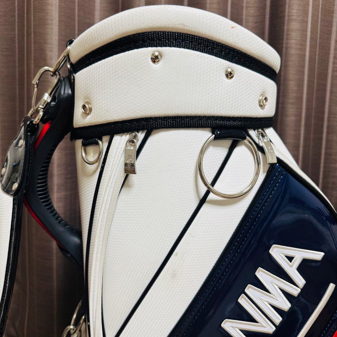 HONMA キャディバッグ ゴルフ バッグ ホワイト 白 White 本間