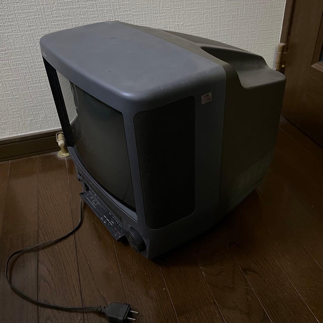 SONY トリニトロンカラービデオテレビ　92年製