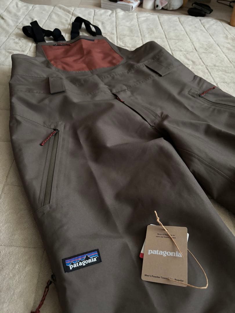 【パタゴニア】メンズ・パウダー・タウン・ジャケット & ビブセット　Mサイズ