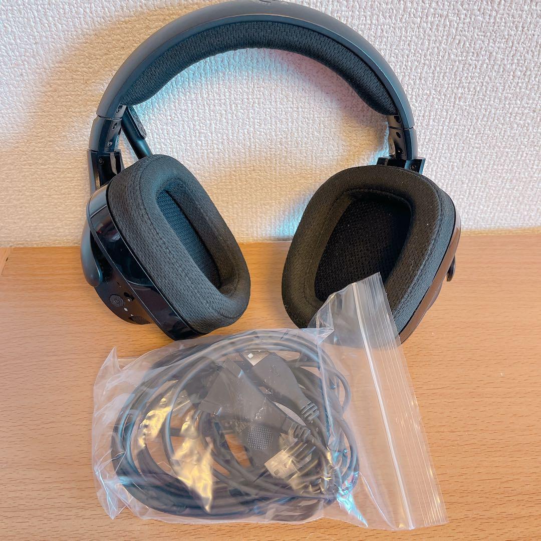 ゲーミングヘッドセット Logicool G 折り畳み式 マイク付き ブラック