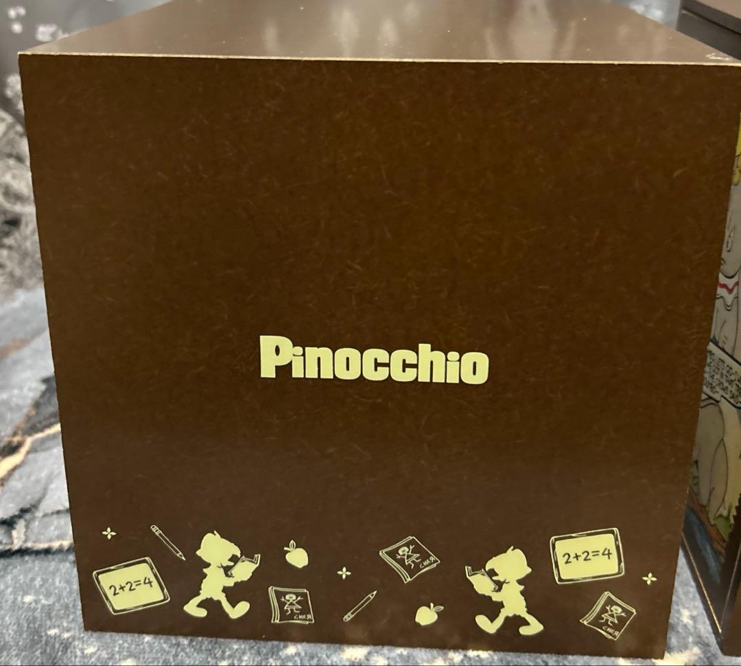 d*2様 ディズニー 木製 引き出し ピノキオ・ダンボ・小物入れ・ボックス2個セ