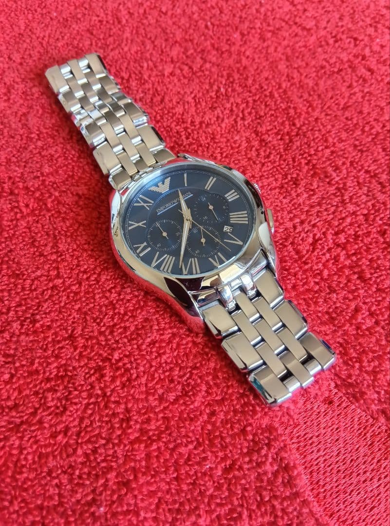 EMPORIO ARMANI AR-1787【極上美品時計】 【クロノグラフ】