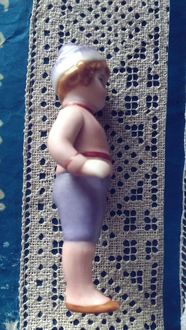 おまけ付❀アンティーク　オールビスクドールHertwig♪プチプレゼンテーション