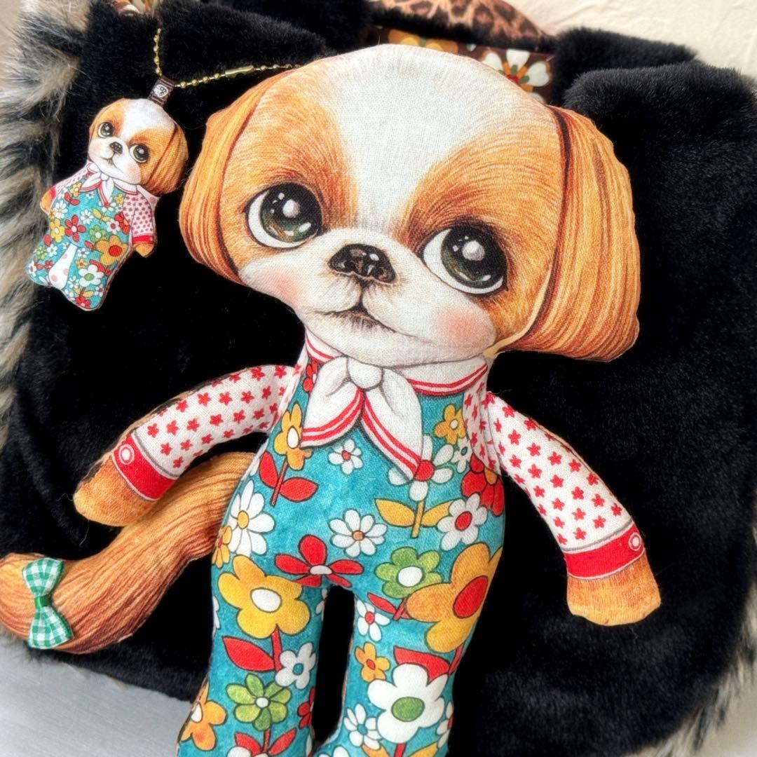 さ*ー様 コヤンイサムチョン♡私を見つめるシーズーちゃんのファートートバッグ！チ