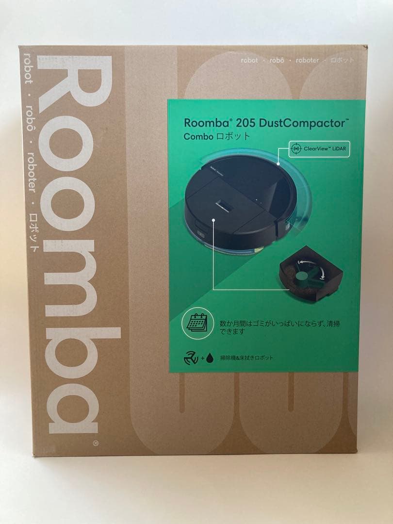 【新品未使用】 Roomba 205 DustCompactor 本体