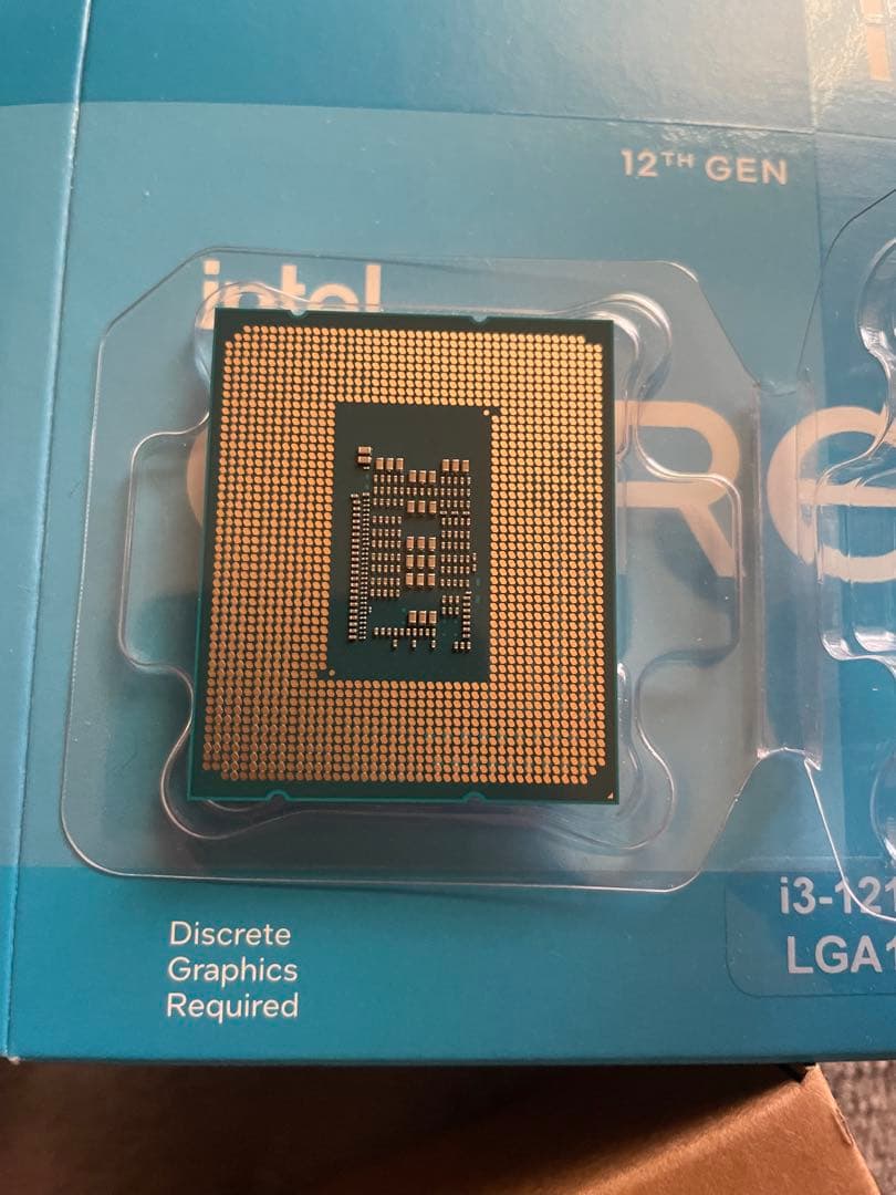 CPU Intel Core i3-12100F 12th Gen CPU