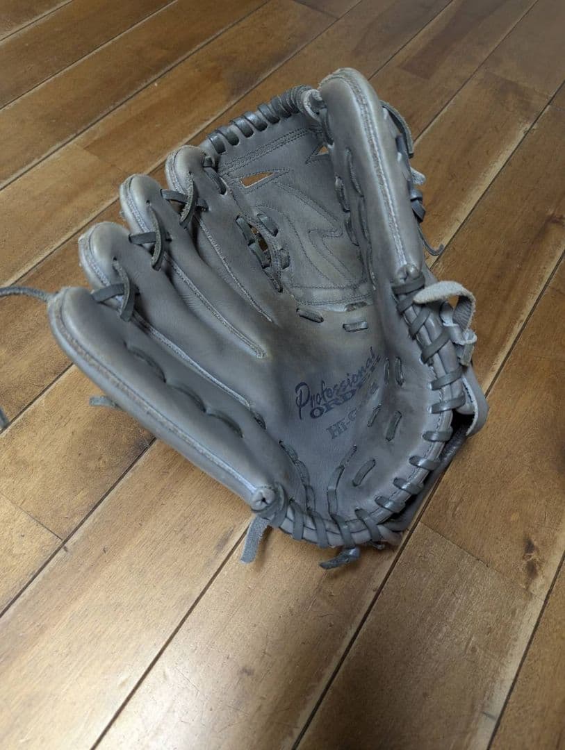 HG グレー 硬式グローブ