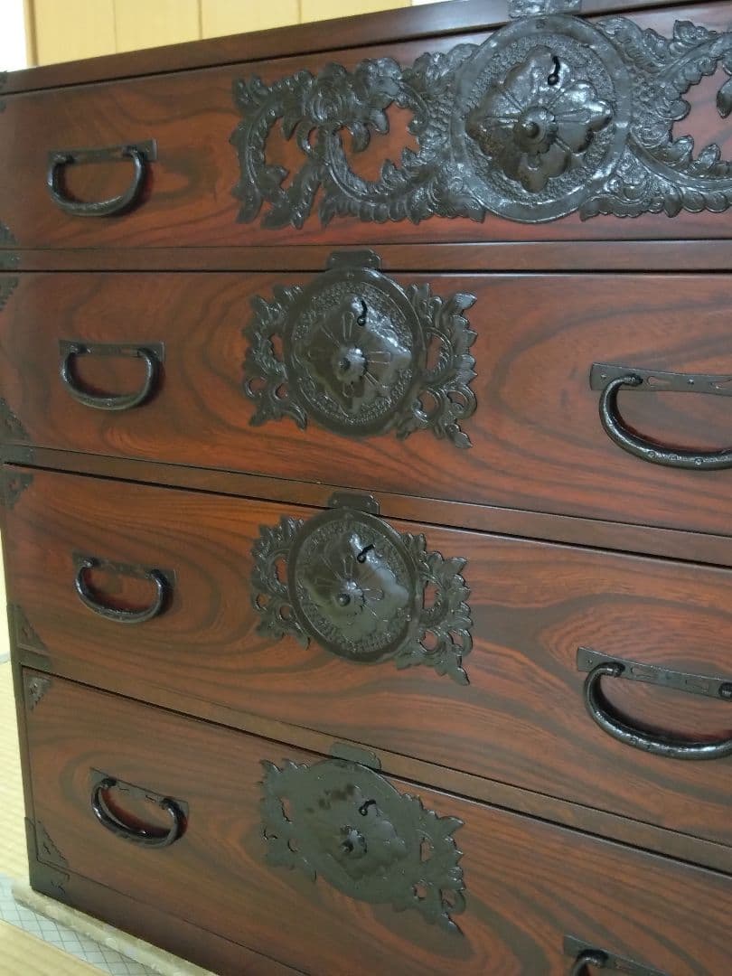 欅産業　仙台箪笥　野郎箪笥118×45×87センチ