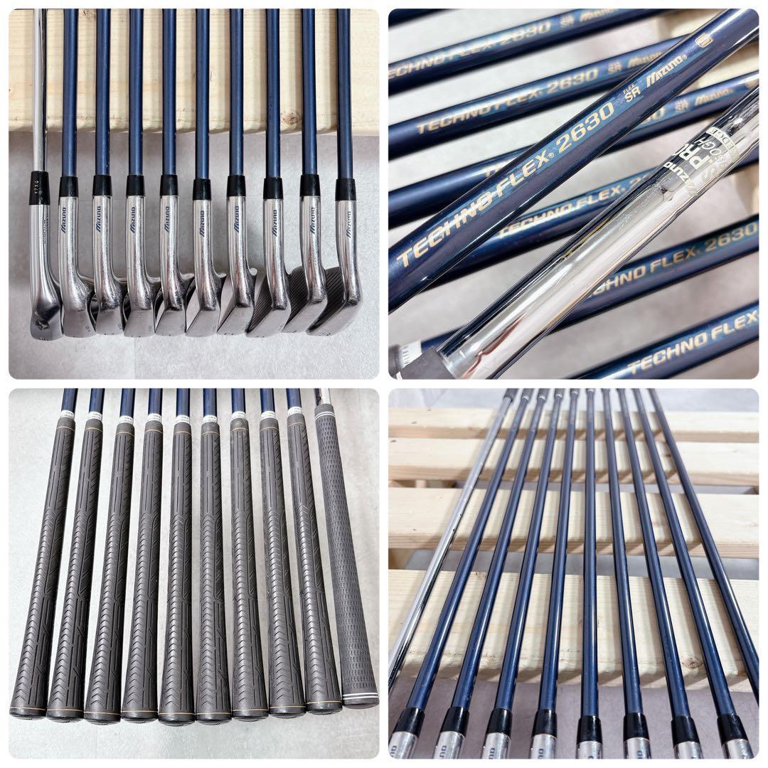 T107 ミズノ ゴルフクラブ メンズ フルセット 16点 ユーティリティ 2本