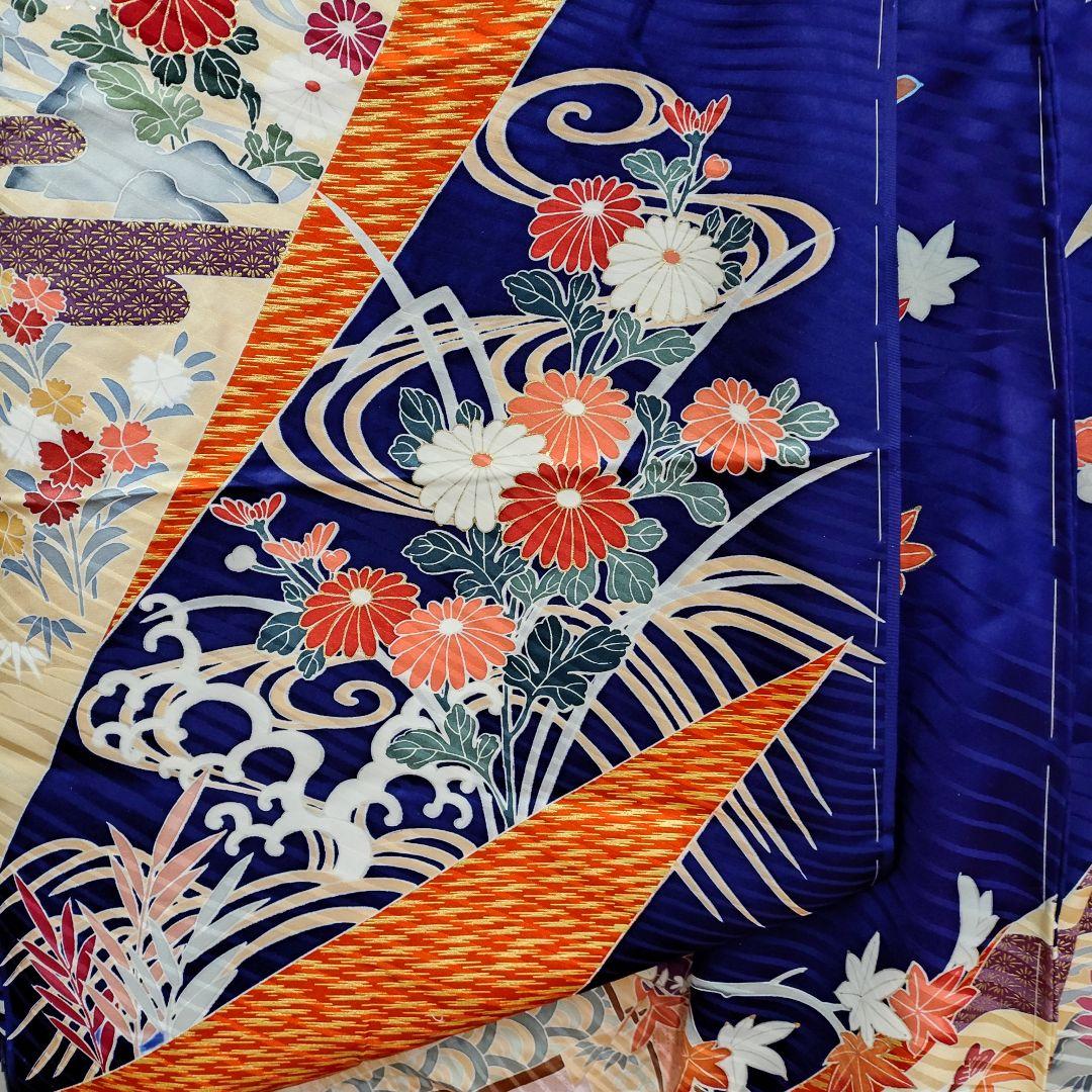 京友禅本染め高級本振袖在庫処分品