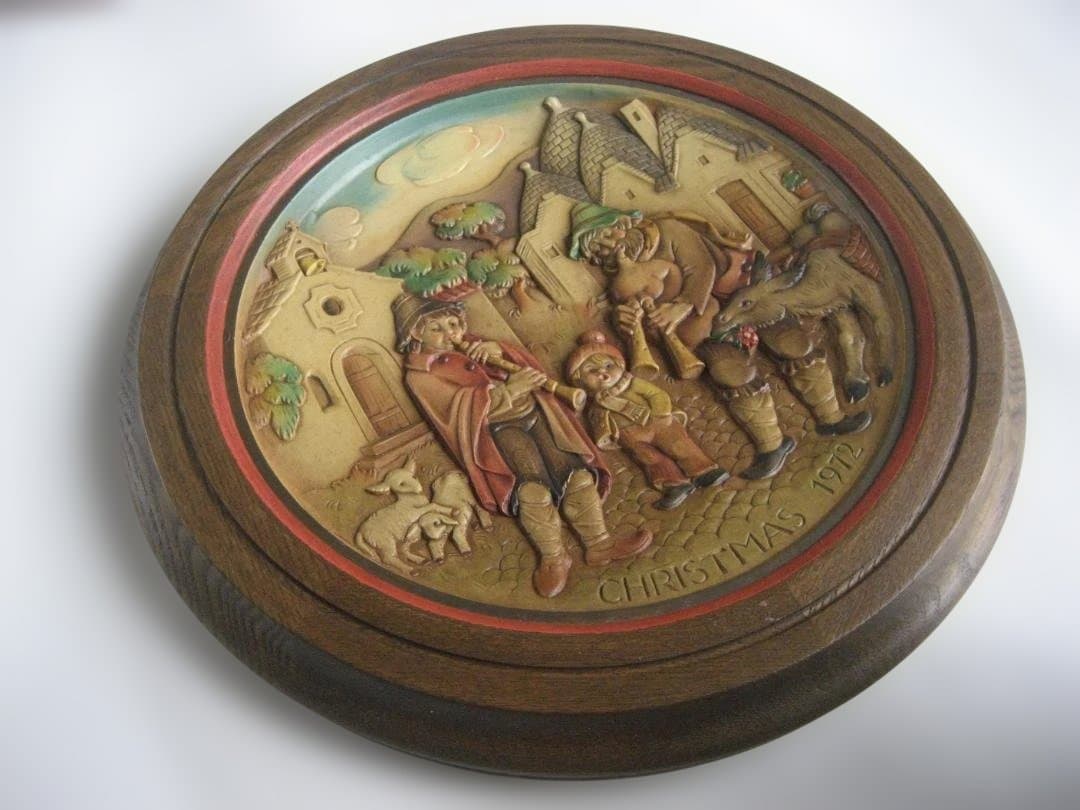 イマダケ! ANRI アンリ 1972 製 クリスマス飾り壁掛けシリアル5044